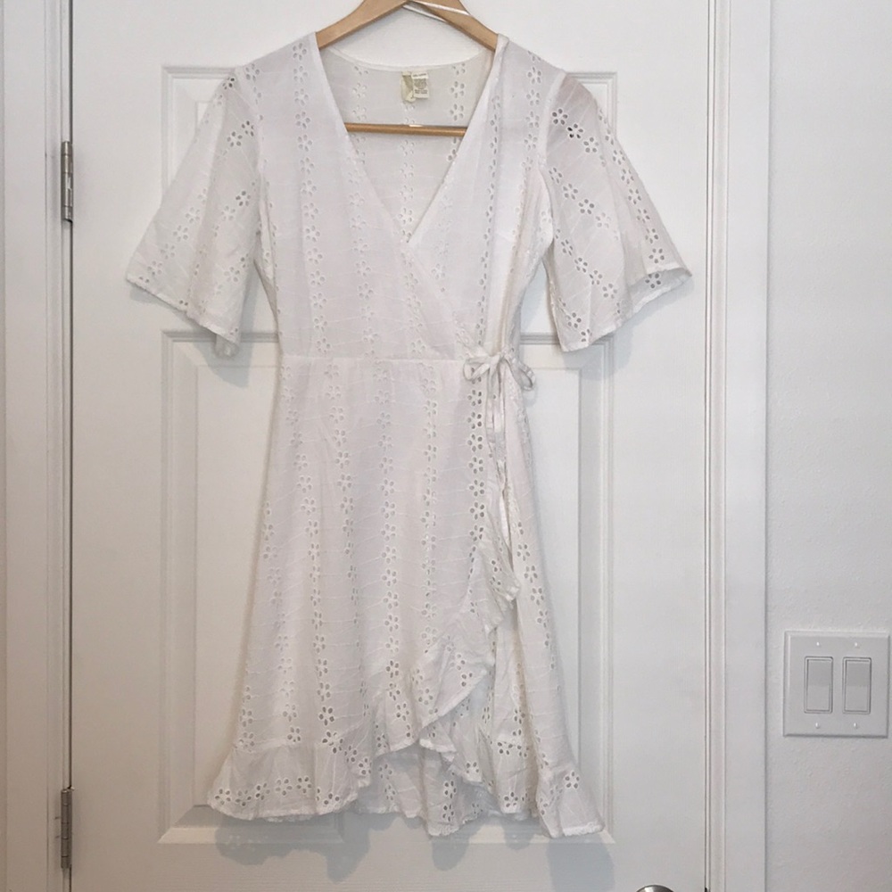 White summer dress